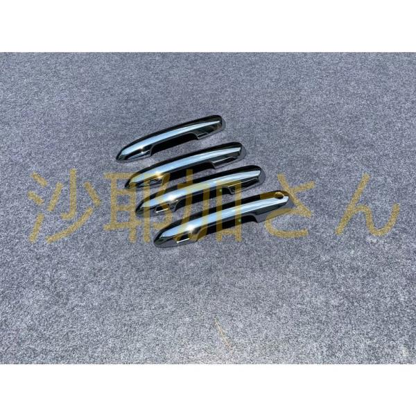 高品質　ドアハンドルガーニッシュトヨタ 新型RAV4 50系 専用　カバー　4Pセット 二色