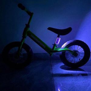 自転車用 スポークライト ホイールライト 電飾ワイヤー 簡単装飾 LEDライト 2個セット 自転車用ライト 夜間 事故防止 ライト 自転車アクセサリー おしゃれ