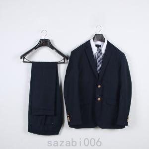 学生服 上下セット スーツ スクール服 標準型学生服 ボタン 中学生 高校生 男子 男 スクール 黒 ブラック グレー ネイビー 制服