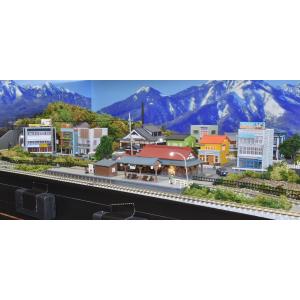 鉄道模型 ジオラマレイアウト Nゲージ用 複線...の詳細画像2