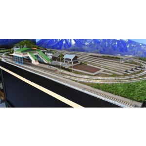 鉄道模型 ジオラマレイアウト Nゲージ用 複線...の詳細画像3