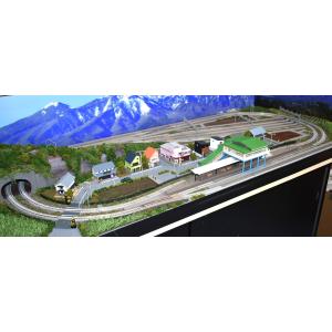 鉄道模型 ジオラマレイアウト Nゲージ用 複線...の詳細画像5