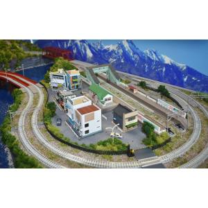 鉄道模型 ジオラマレイアウト Nゲージ用 複線...の詳細画像5