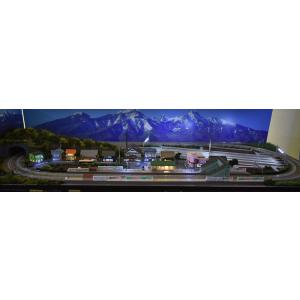 鉄道模型 ジオラマレイアウト Nゲージ用 複線...の詳細画像2