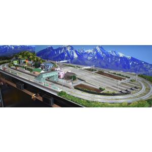鉄道模型 ジオラマレイアウト Nゲージ用 複線...の詳細画像5