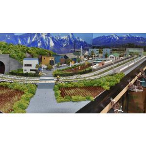 鉄道模型 ジオラマレイアウト Nゲージ用 複線...の詳細画像5