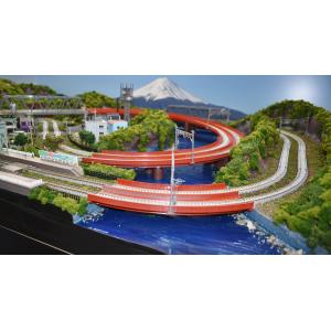 鉄道模型 ジオラマレイアウト Nゲージ用 複線...の詳細画像3