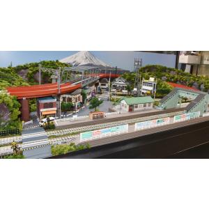 鉄道模型 ジオラマレイアウト Nゲージ用 複線...の詳細画像5