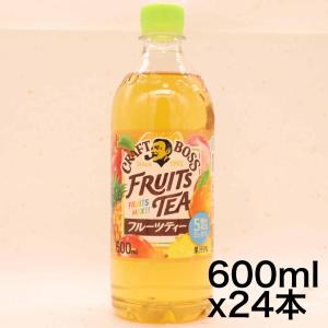サントリー クラフトボス フルーツティー 冷凍兼用 紅茶 600ml×24本