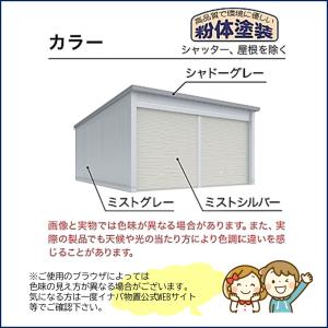 イナバ倉庫 ガレージ SGN-376TP-4 ...の詳細画像1