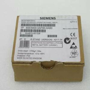 6SE6 400-0AP00-0AB0 NEW SIEMENS 6SE6400-0AP00-0AB0 ASIAN Advanced Operator Panel｜sb18shop