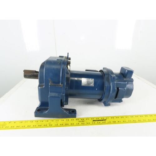 三菱GM-LJB-TタイプJEC 37 1.5kWギアモーター6RPM 230V 3PH W/ブレー...