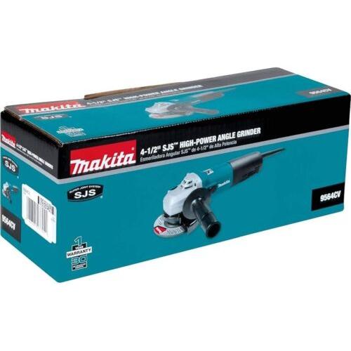 Makita 9564CV 4-1/2"" 13 AMP Variable Speed Angle ...