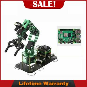6軸DofbotロボットアームロボットアームとROS w/ raspberry pi 4b/ 8gのメインボード