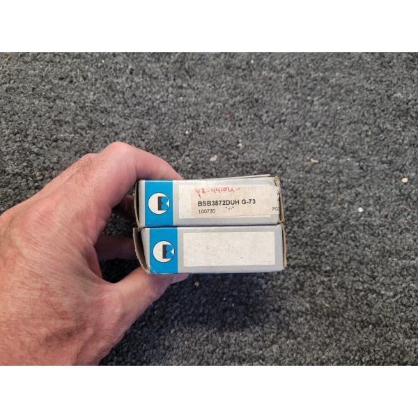 2つのBarden Precision Bearingマッチセット、BSB3572DUH G-73