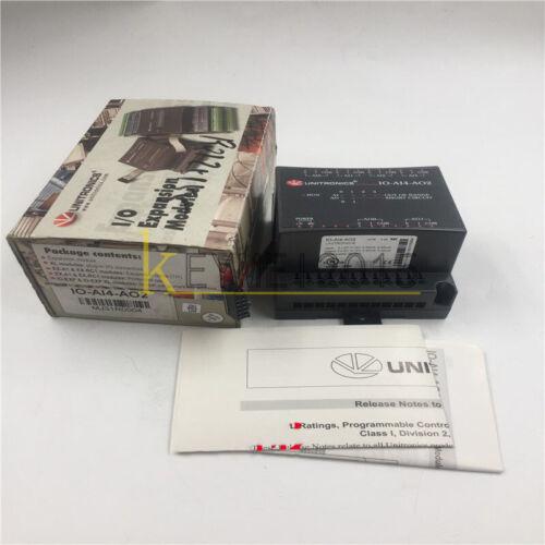 新しい1PCS UNITRONICS IO-AI4-AO2 DC24V I/O拡張モジュール
