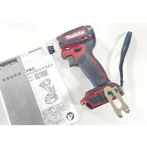 【】Makita TD172D Impact Driver DZ AR Red 18V Brushl...