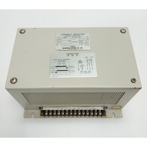 Nishishiba NSDK可変抵抗モップVR1LA 100 VDC