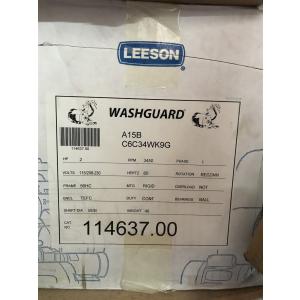 Leeson 114637.00モーター2 HP 3450RPM 115/208-230V 1PH