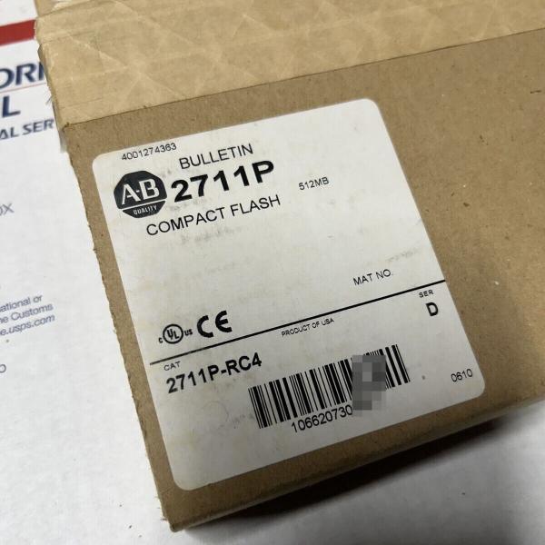 新しいAB 2711p-RC4パネルビューと512MBエクステリメモリカードシーリング2711p-R...