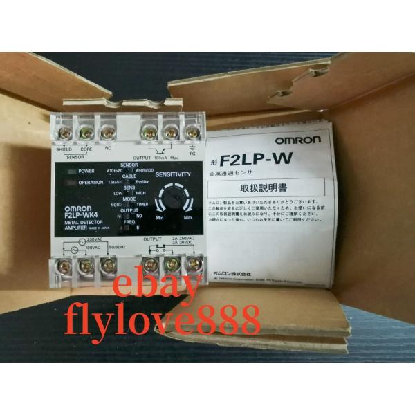 【1年保証】オムロン F2LP-WK4 金属探知アンプ