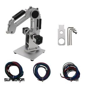 3軸3DOFメカニカルロボットアーム + 3PCS 42ギアモーターアルミニウム合金