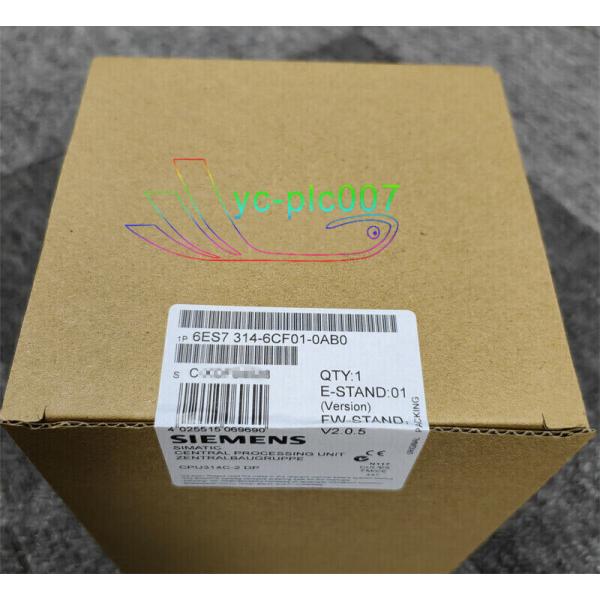 6ES7314-6CF01-0AB0 1PCS新しいシーメンス6ES7 314-6CF01-0AB0...
