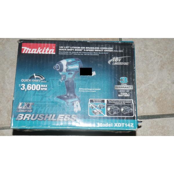 Makita XDT14Z 18V LXT Li-Ion Brushless Cordless 4-...