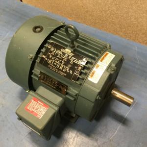 Leeson 171320.00 3-Phase ACモーター、182Tフレーム、230VAC 460VAC、3HP、1.125 