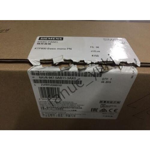 【1年保証】6AV6647-0AB11-3AX0 SIEMENS KTP600BASIC MONO ...