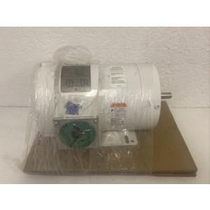 Leeson 119476.00ウォッシュダウンモーター、1 HP、フェイス/ベース、60 Hz、CWSE