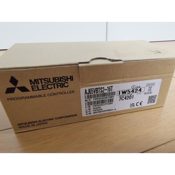 [国内在庫] 三菱 PLC AJ65VBTS2-16T CC-LinkリモートI/Oユニット