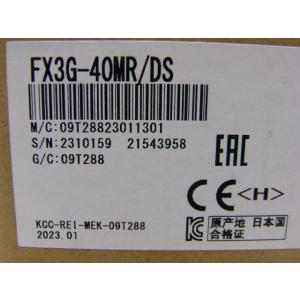 三菱 PLC FX3G-40MR/DS  CPU装置