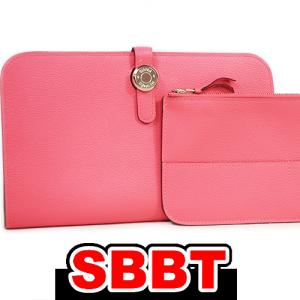 エルメス　ドゴンGM　ドゴンデュオ　ローズアザレ　S金具　Y刻印　Rose azalle HERMES ドゴン 長財布 本物 新同 sbbt｜sbbt