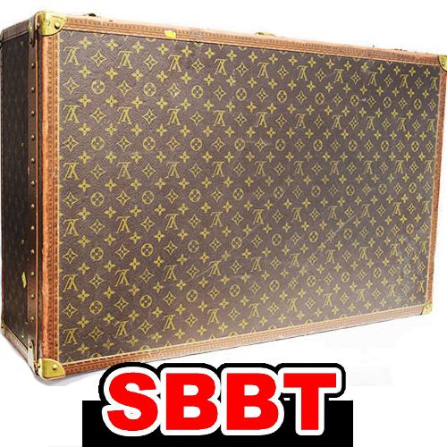 ルイヴィトン　アルゼール 80　M21222　イニシャル入り　トレー付き　モノグラム　トランク ケー...