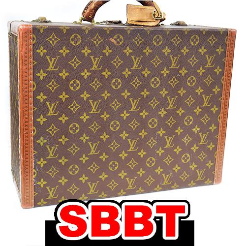ルイヴィトン　スーパープレジデント　イニシャル入り　M53000　モノグラムトランク　ヴィンテージ ...
