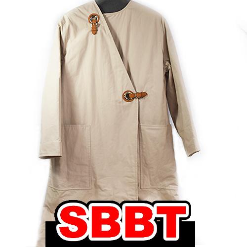 エルメス　アイレットクラスプ　トレンチコート　ベージュ　34　2022SS コットン100％ HER...