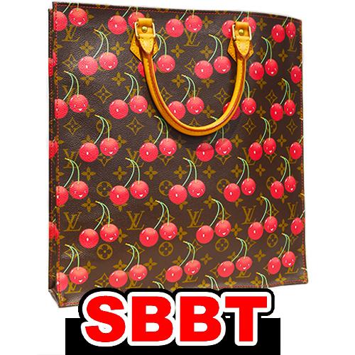 ルイヴィトン　モノグラムチェリー　サックプラ　M95010　モノグラム　村上隆コラボ トートバッグ ...