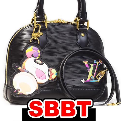 ルイヴィトン　LV×TM　村上隆　アルマBB　黒 ブラック　M13690　エピ　ミニバッグ　ショルダ...