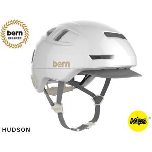 バーン bern ヘルメット HUDSON MIPS ハドソン SATIN WHITE サテンホワイ...