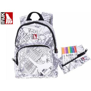 INUK イヌーク P-A-P BEAR'S LIFE BACKPACK S ベアーズ ライフ バッ...