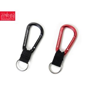 マンハッタンポーテージ MP CARABINER カラビナ BLACK 黒 RED 赤