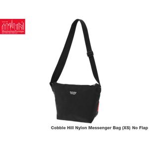 マンハッタンポーテージ マコブルヒル ナイロンメッセンジャーバッグ ノーフラップ Cobble Hi...