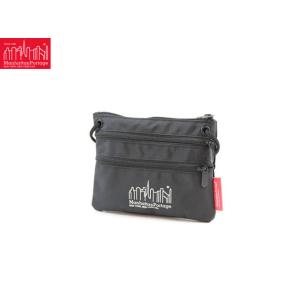 マンハッタンポーテージ Triple Zipper Pouch トリプル ジッパー ポーチ BLAC...