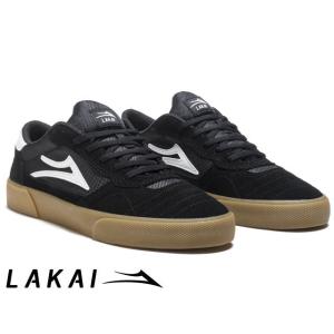 ラカイ Lakai CAMBRIDGE BLACK/GUM SUEDE ケンブリッジ ブラック/ガム スエード
