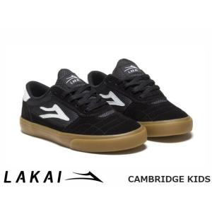 ラカイ Lakai キッズ CAMBRIDGE KIDSBLACK/GUM SUEDE ケンブリッジ...