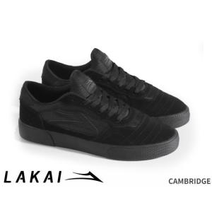ラカイ Lakai CAMBRIDGE BLACK/BLACK SUEDE ケンブリッジ ブラック/...