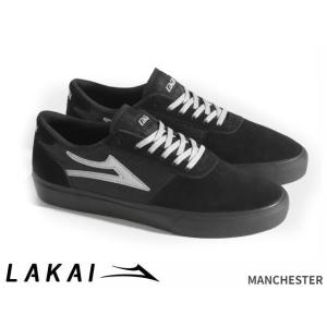 ラカイ Lakai MANCHESTER BLACK/BLACK SUEDE マンチェスター ブラッ...