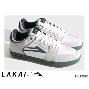 ラカイ Lakai テルフォード ロー TELFORD LO ELITE WHITE SUEDE C...