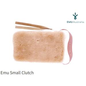 エミュー emu Small Clutch CAMEL キャメル ベージュ スモール クラッチバッグ...